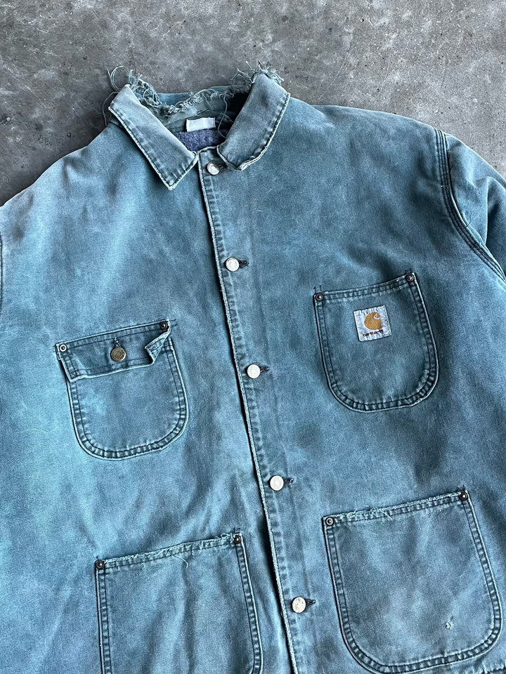 Vintage Green Distressed Jacket