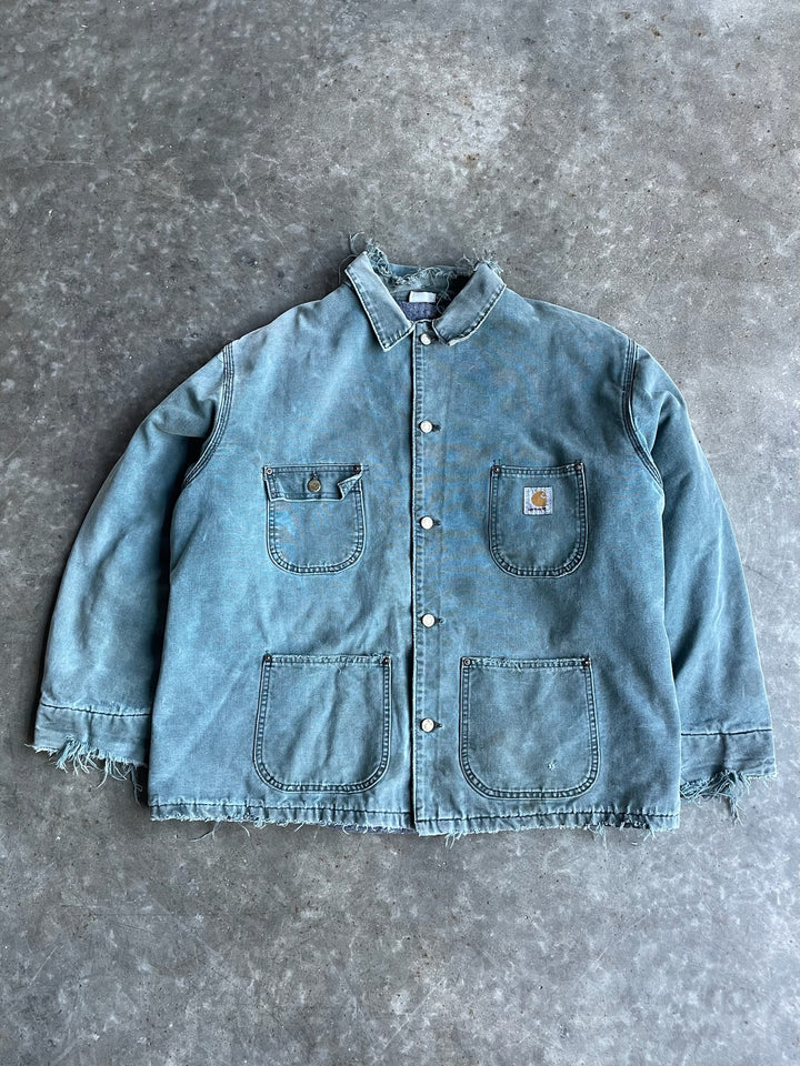 Vintage Green Distressed Jacket